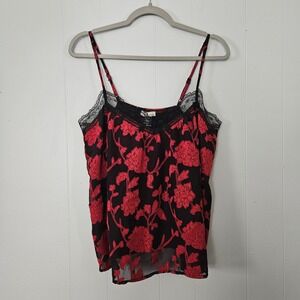 Floral‎ Lace Camisole Women XL Floral Burnout Cami Top